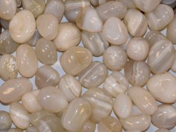 Exotic Pebble White Onyx